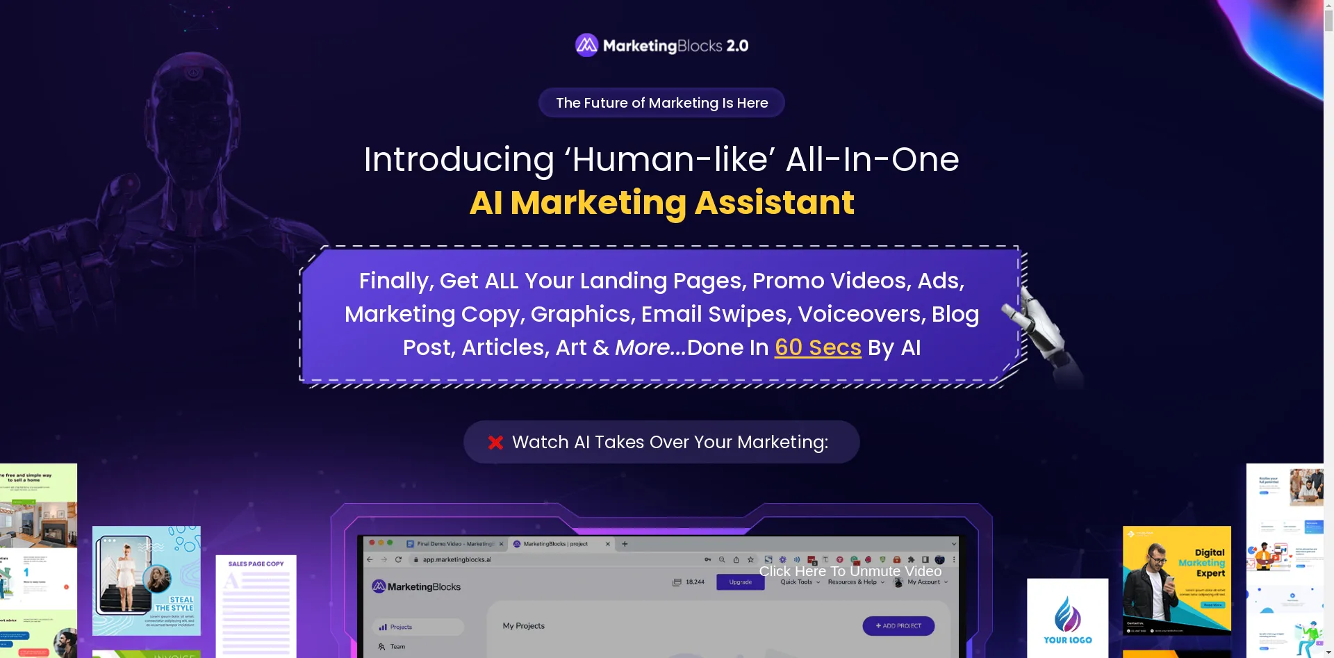 MarketingBlocks AI Logo